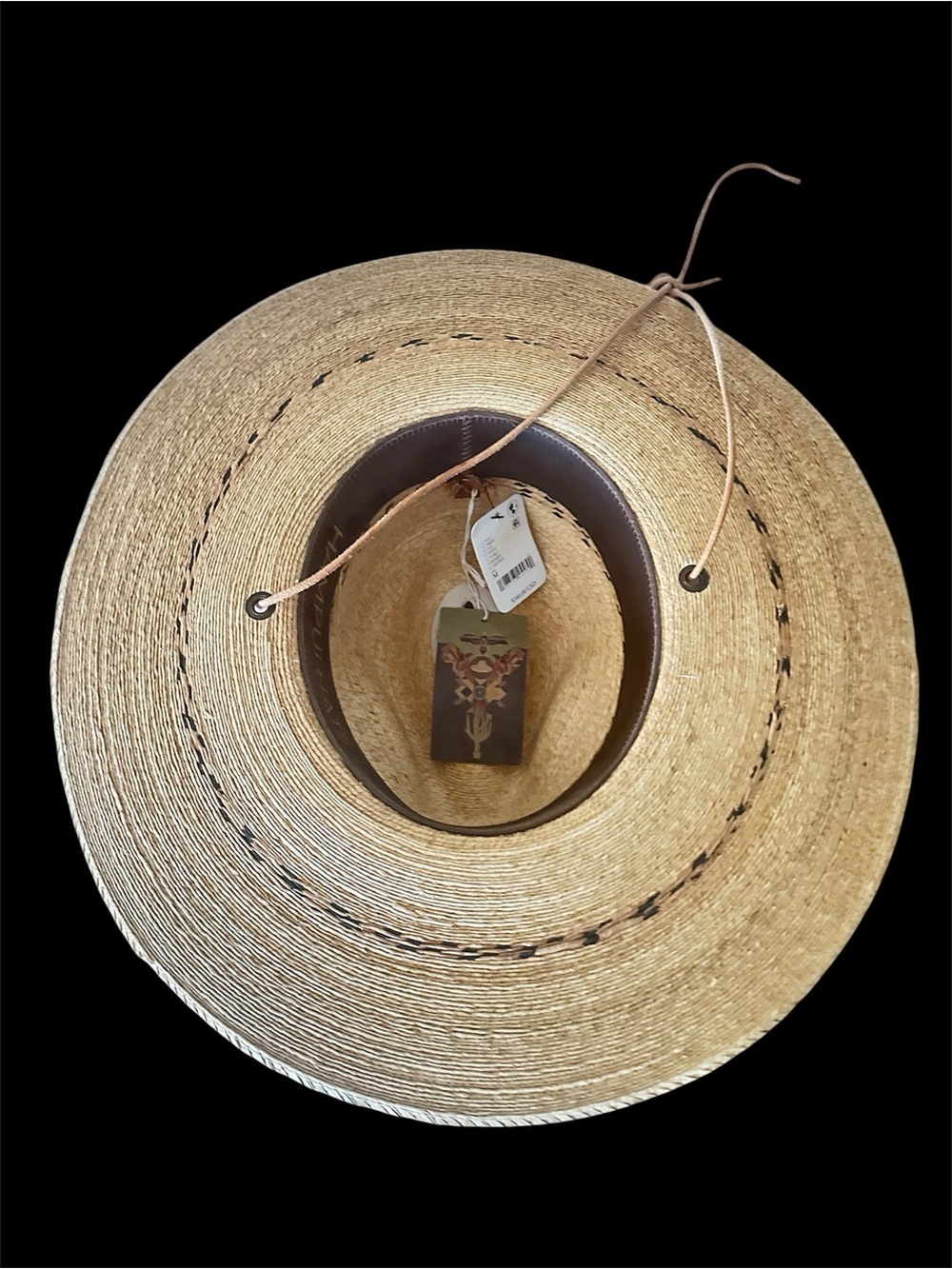 HAMPUI RUN RIVER FEDORA STRAW HAT NWT - Picture 3 of 7